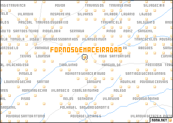 map of Fornos de Maceira Dão