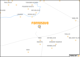 map of Fornosovo