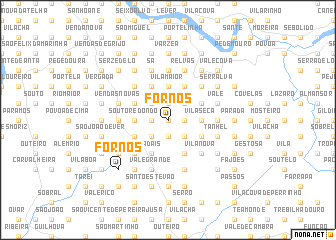 map of Fornos