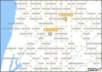 map of Fornos