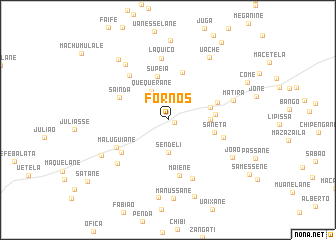map of Fornos