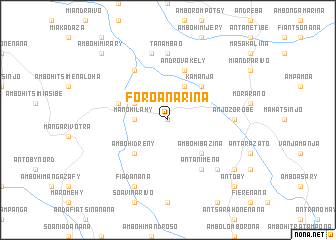 map of Foroanarina