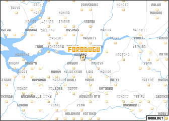 map of Forodugu