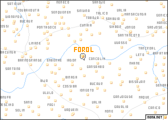 map of Forol