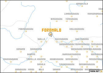 map of Foromalo