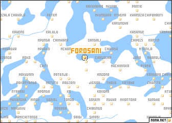 map of Forosani