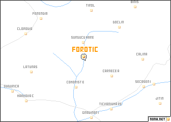 map of Forotic
