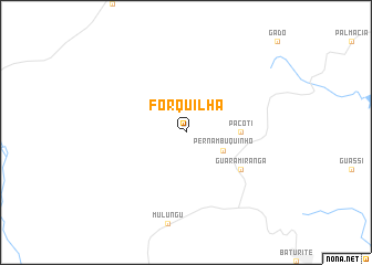 map of Forquilha