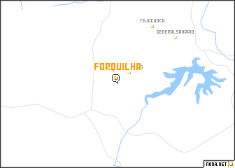 map of Forquilha