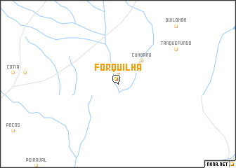 map of Forquilha