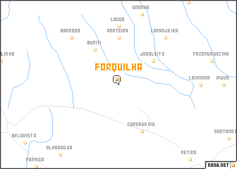 map of Forquilha