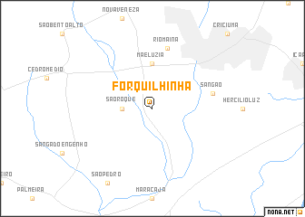 map of Forquilhinha