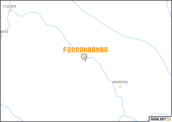 map of Forrambambá