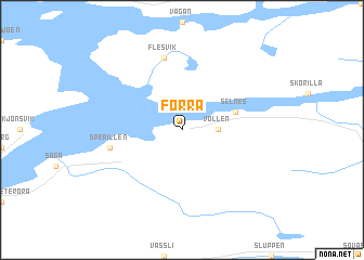 map of Forra