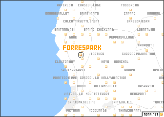 map of Forres Park