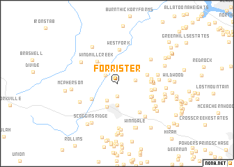 map of Forrister