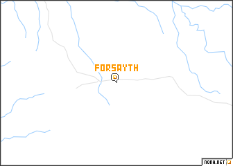 map of Forsayth