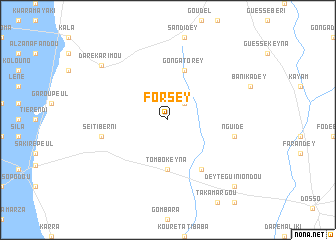 map of Forsey