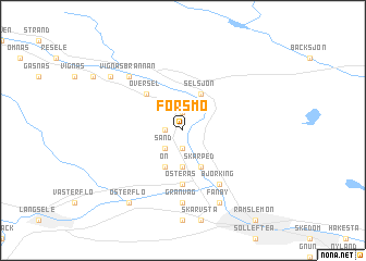 map of Forsmo