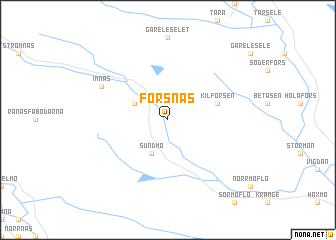 map of Forsnäs