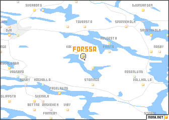 map of Forssa