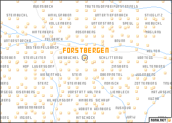 map of Forstbergen