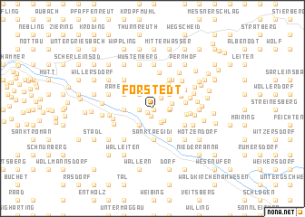 map of Forstedt