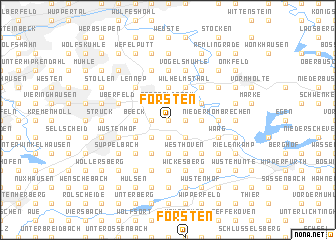 map of Forsten