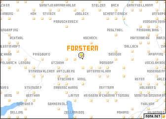map of Forstern