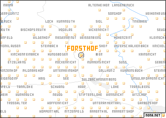 map of Forsthof