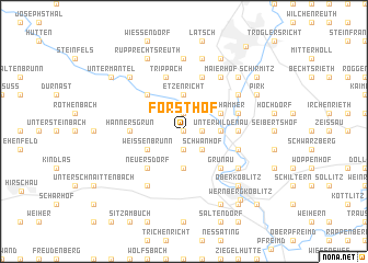 map of Forsthof