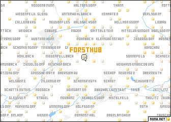 map of Forsthub