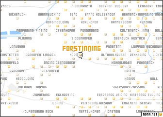 map of Forstinning