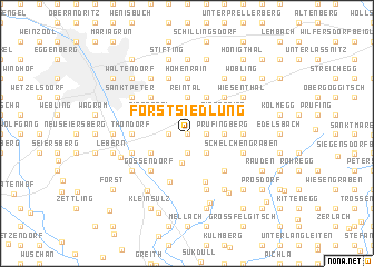 map of Forstsiedlung