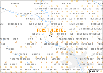 map of Forstviertel