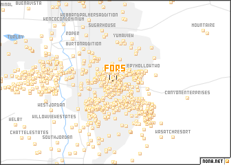 map of Fors