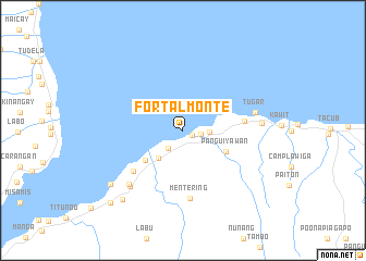 map of Fort Almonte