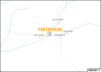 map of Fort Apache