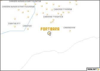 map of Fort Bara