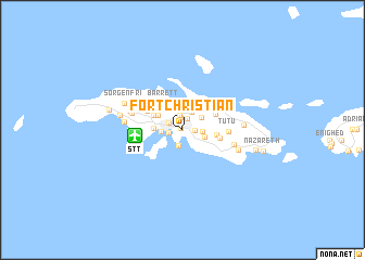 map of Fort Christian