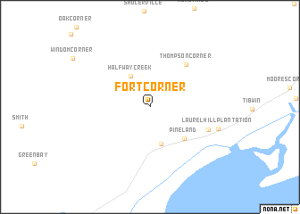 map of Fort Corner