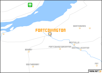 map of Fort Covington