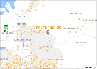 map of Fort Douglas