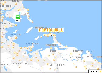 map of Fort Duvall