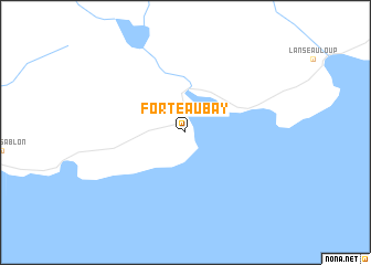 map of Forteau Bay