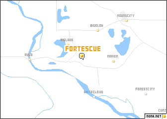 map of Fortescue