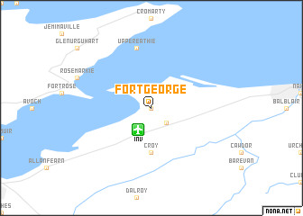 map of Fort George