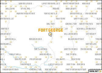 map of Fort George