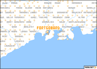 map of Fort Gobard