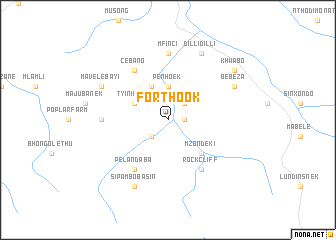 map of Fort Hook